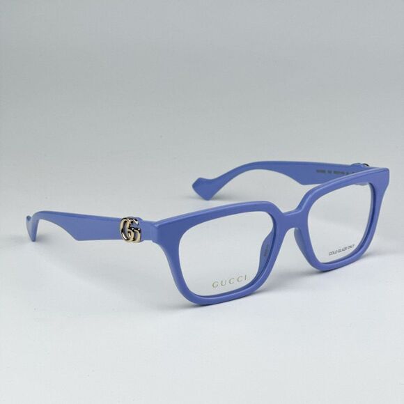 NEW Gucci GG1536O 008 Violet Women Square Eyeglasses GG 1536O - Picture 4 of 10